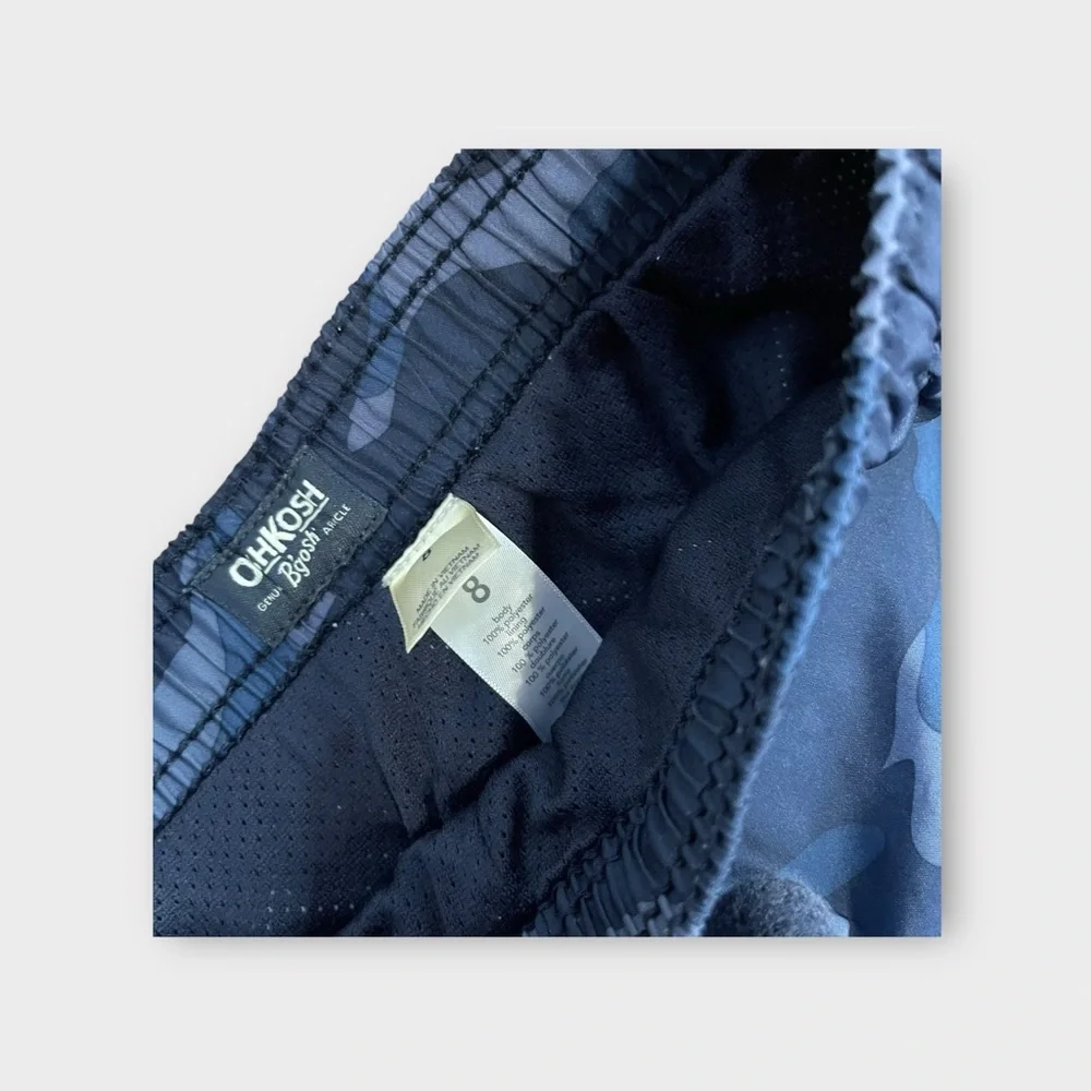 Oshkosh Blue Camo Windbreaker Pants